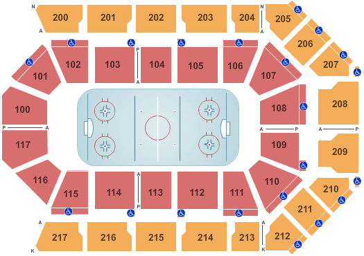 Dignity Health Arena Anaheim Ducks Seating Chart